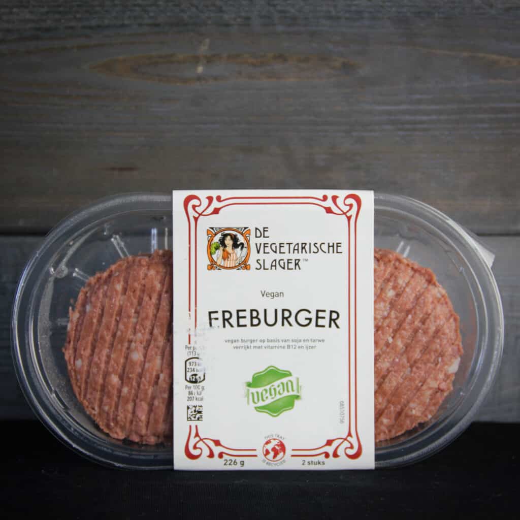 Vegetarische hamburger test mrt 2021 vegetarische slager ereburger vierkant