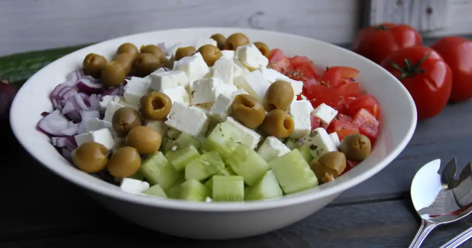 Griekse salade recept mrt 2020 950x500