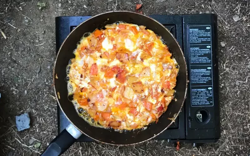 Boerenomelet recept
