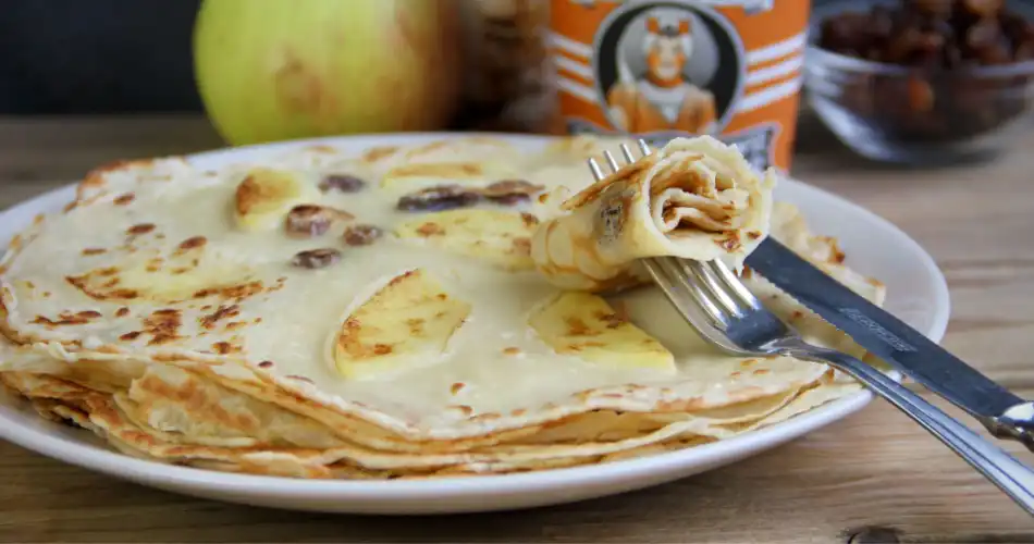 Pannenkoeken of flensjes zonder pannenkoekenmix 950x500