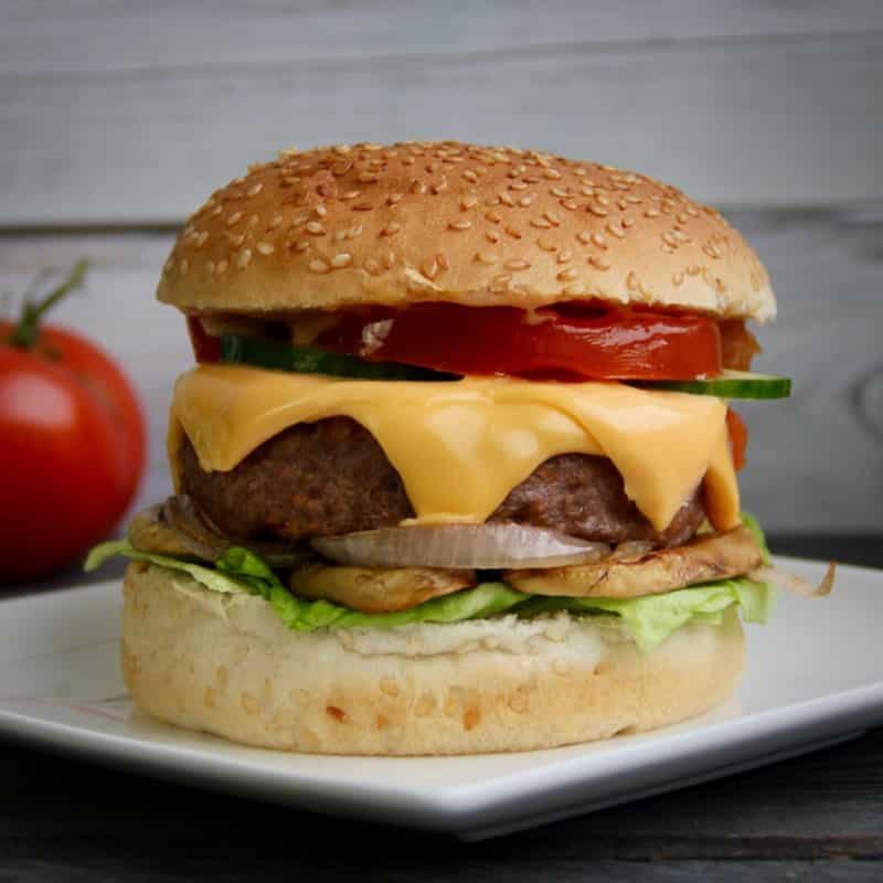 Vegetarische hamburger test Beyond burger 800x800
