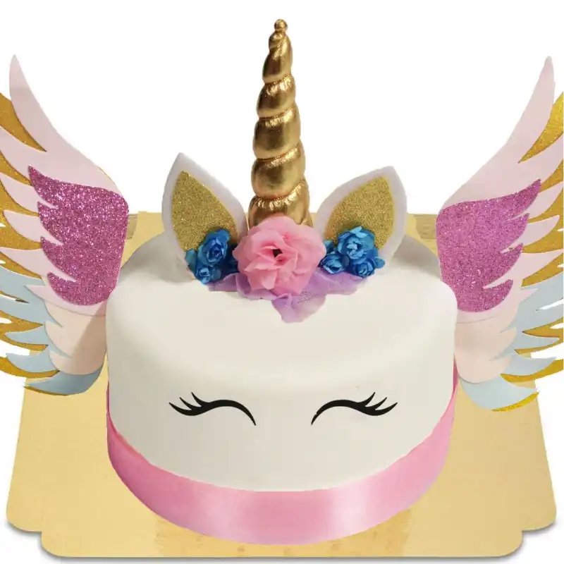 Happy-taart - eenhoorntaart 800x800