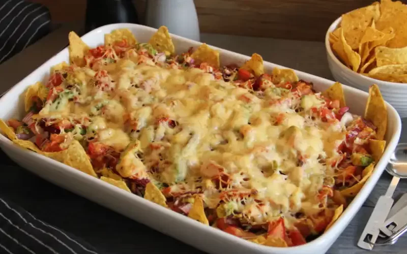 Mexicaanse tortilla ovenschotel