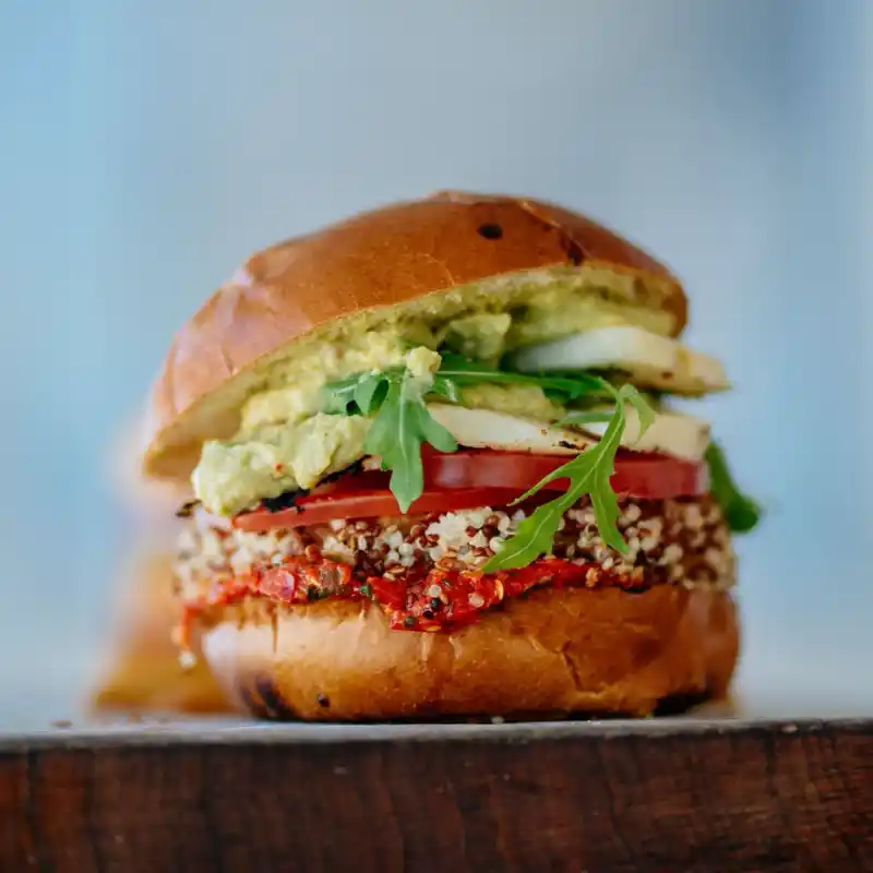 Zo worden jouw vegaburgers gemaakt - hamburger 800x800