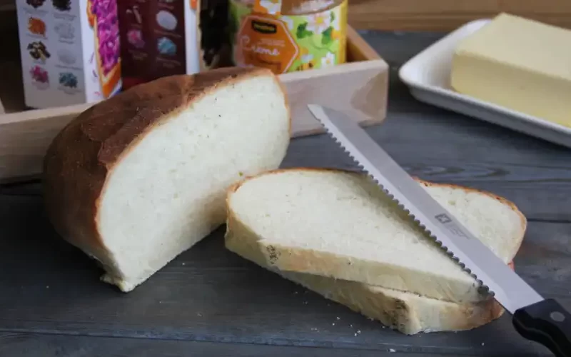 Wit melkbrood uit de Airfryer