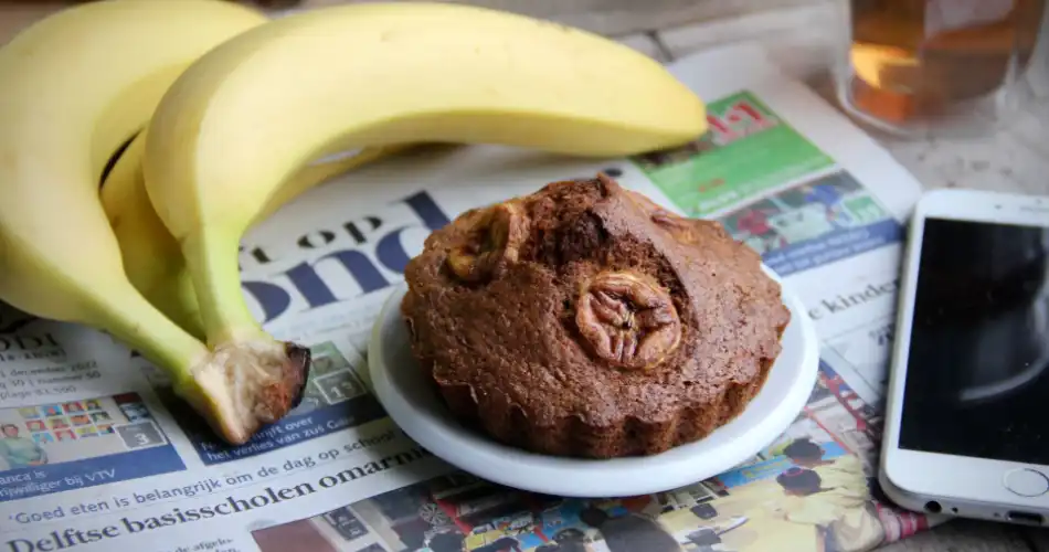 Mini bananenbrood uit de airfryer 950x500