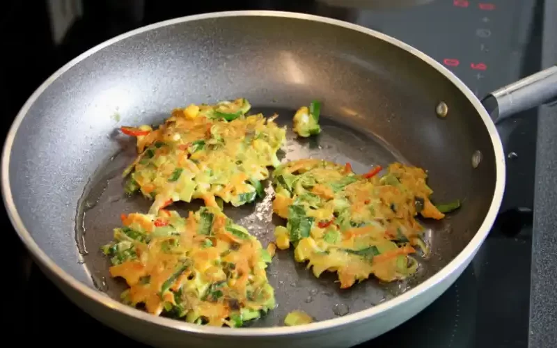 Groente-ei pannenkoekjes