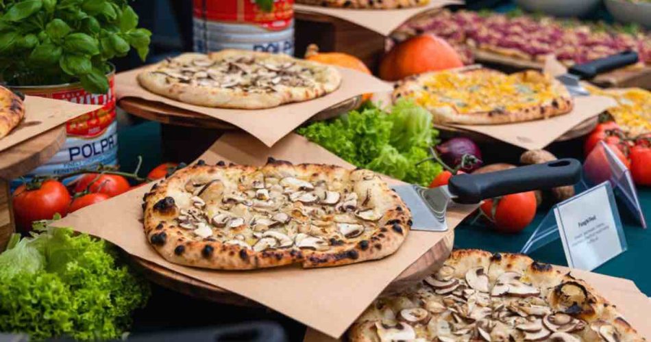 Vegan en vegetarische catering - Holie Pizza pizzas Uitgelicht