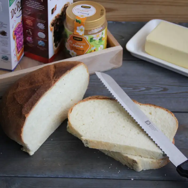 Wit melkbrood uit de Airfryer recept 800x800